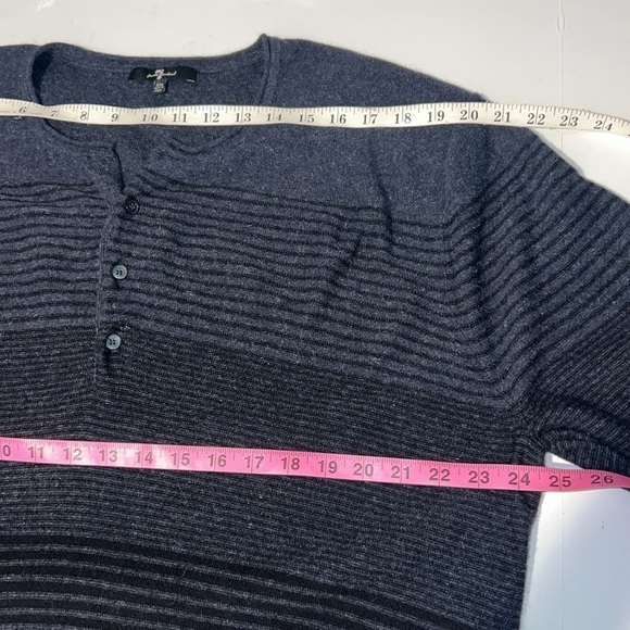 7 For All Mankind Mens Wool Blend Sweater Size XXL - Picture 8 of 13